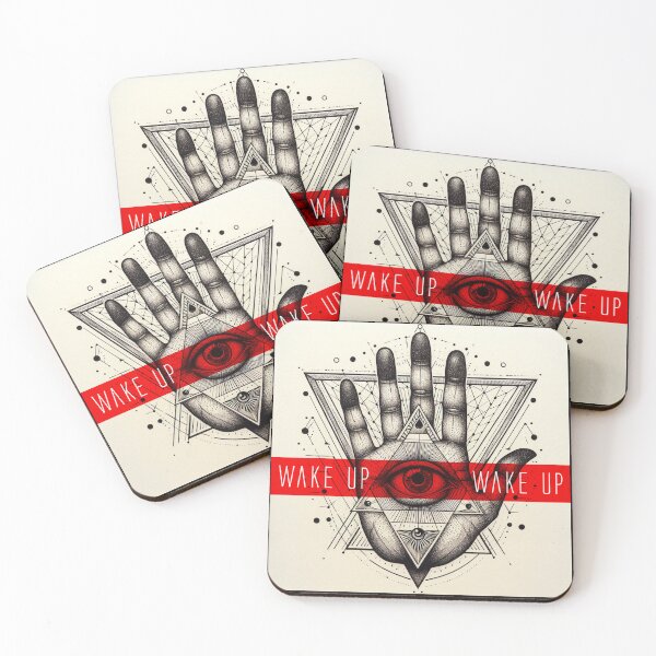 Item preview, wake up hand designed and sold by Trivia titanz store.