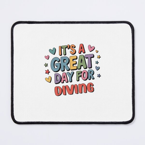 Item preview, It's a Great Day for Diving - Funny Diving Lover designed and sold by Watsonarts.