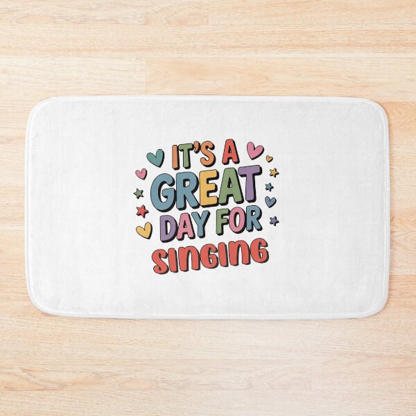 Item preview, It's a Great Day for Singing - Funny Singing Lover designed and sold by Watsonarts.