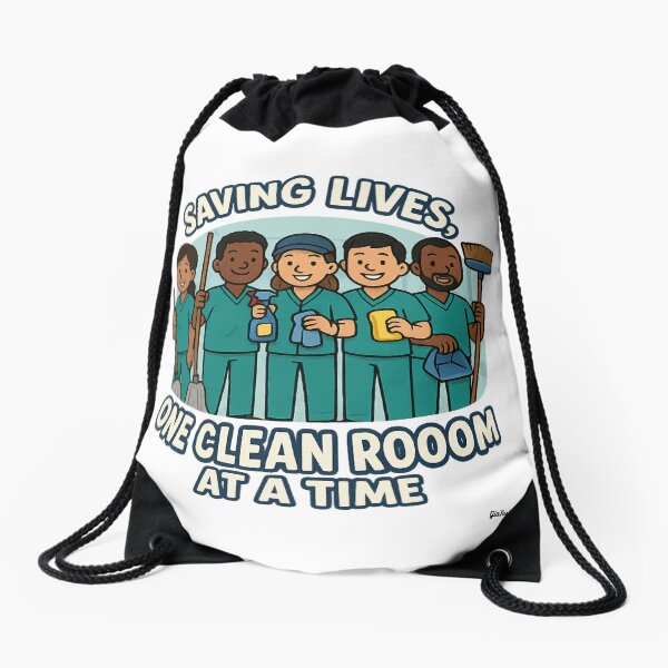 Item preview, Team Clean – The Hidden Heroes of Healthcare designed and sold by GiaTastic.