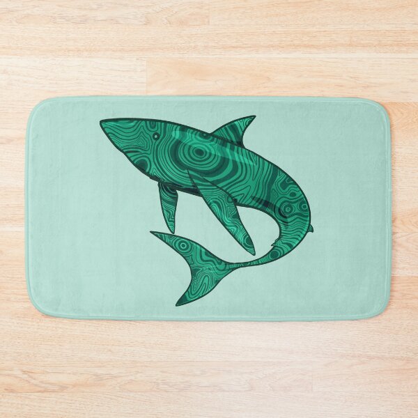 Item preview, Malachite Shark designed and sold by rornelson.