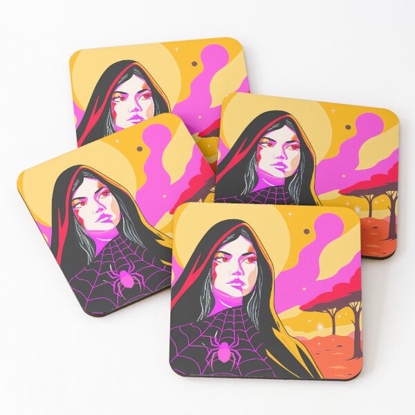 Item preview, Spider-Woman: Mysterious Desert Sunrise designed and sold by ART ATTACK ZONE.