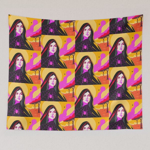 Item preview, Spider-Woman: Mysterious Desert Sunrise designed and sold by ART ATTACK ZONE.