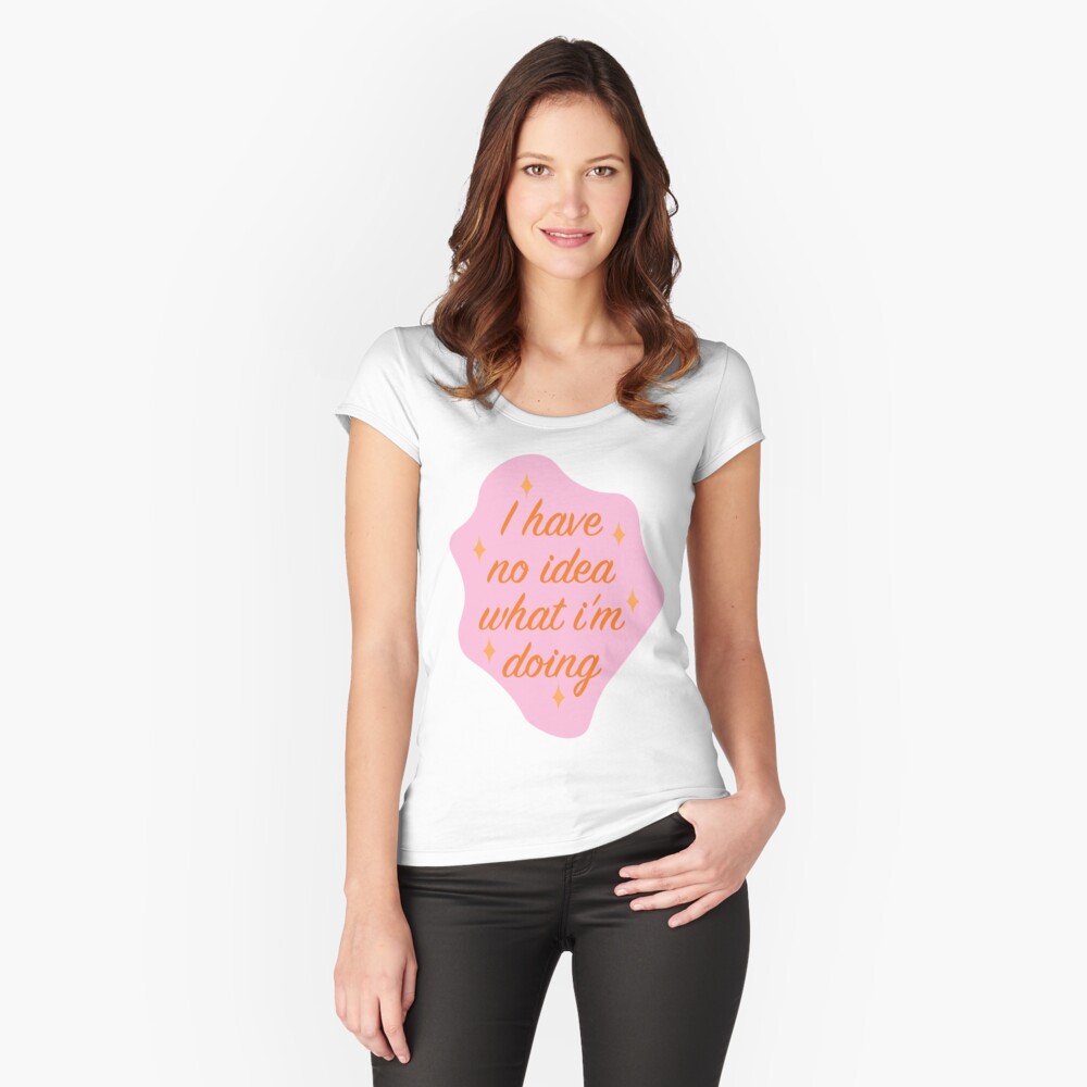 Item preview, Fitted Scoop T-Shirt designed and sold by cgidesign.
