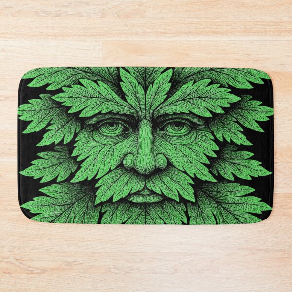 Item preview, Greenman Lord of Leaves  designed and sold by Q Art & Design .