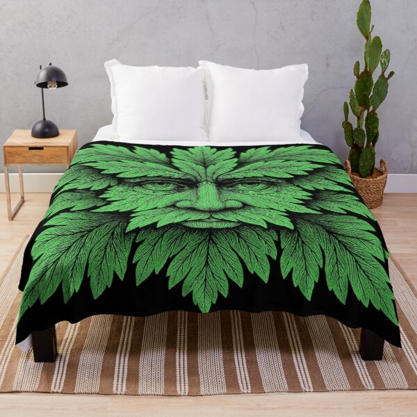 Item preview, Greenman Lord of Leaves designed and sold by Q Art & Design .