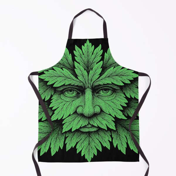 Item preview, Greenman Lord of Leaves  designed and sold by Q Art & Design .