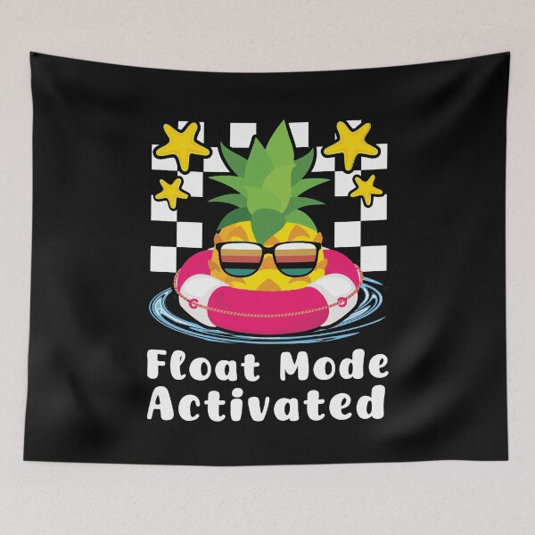 Item preview, Float Mode Activated – Fun Summer Pool Pineapple Design designed and sold by Dmetalx Art Apparel.