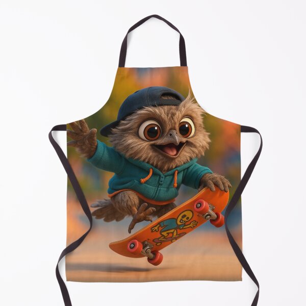 Item preview, Skater Tawny Frogmouth designed and sold by Sillytoe.