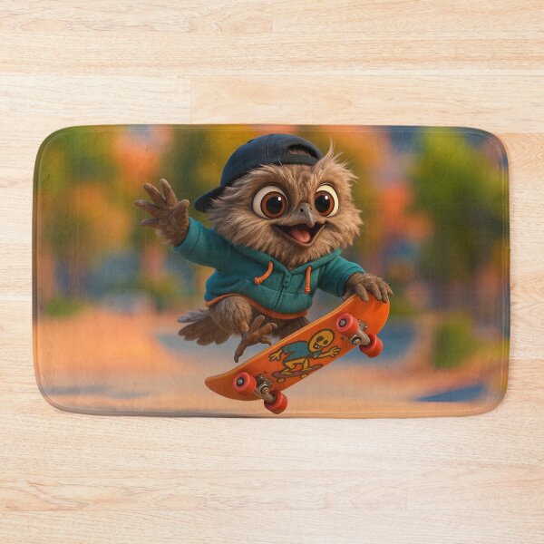 Item preview, Skater Tawny Frogmouth designed and sold by Sillytoe.