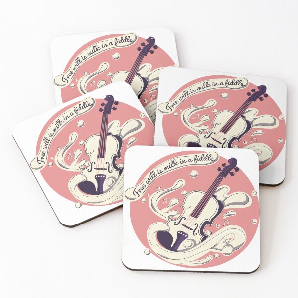 Item preview, Free will is milk in a fiddle designed and sold by BenziNow.