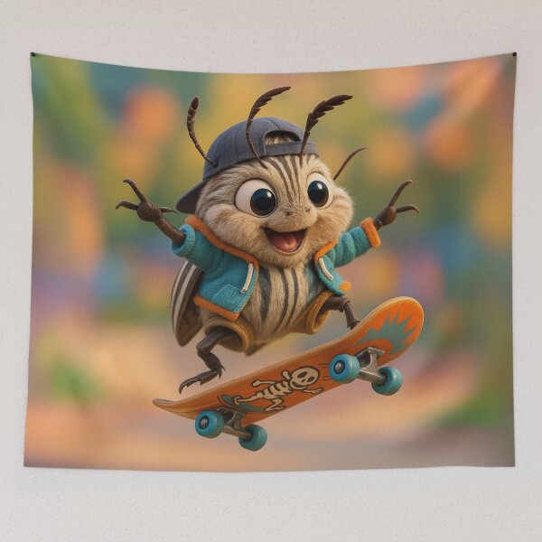Item preview, Skater Ten-Lined June Beetle designed and sold by Sillytoe.