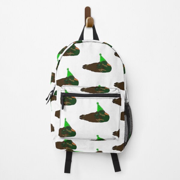 Item preview, Bold Mallard Duck Line Drawing with green Birthday Hat-animalzinhats designed and sold by Ashley’sAnimalz.