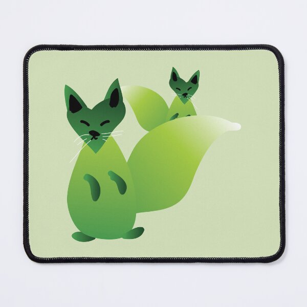 Item preview, Matcha fox cuties matcha tea animals designed and sold by fluffyfamcraft.