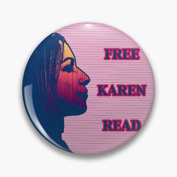 Item preview, Free Karen Read Sticker – Bold Protest Art, Justice Design, Political Statement designed and sold by Bouncing Around Soaps.