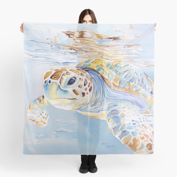 Item preview, Sea Turtle (Reflection) designed and sold by Coastal Watercolors by Laura.
