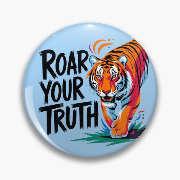 Item preview, Empowerment Roar Your Truth Tiger Design designed and sold by Bliss Find And Design.