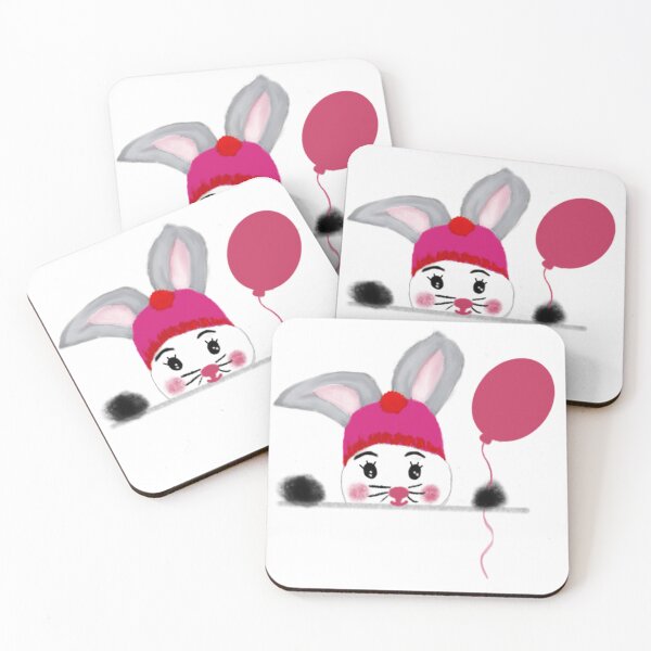 Item preview, Peekaboo Bunny – Balloon & Beanie designed and sold by spisc01.