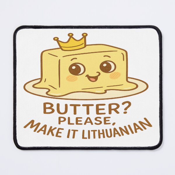 Item preview, Royal Butter – Lithuanian Food Reign designed and sold by Globalcitytees.