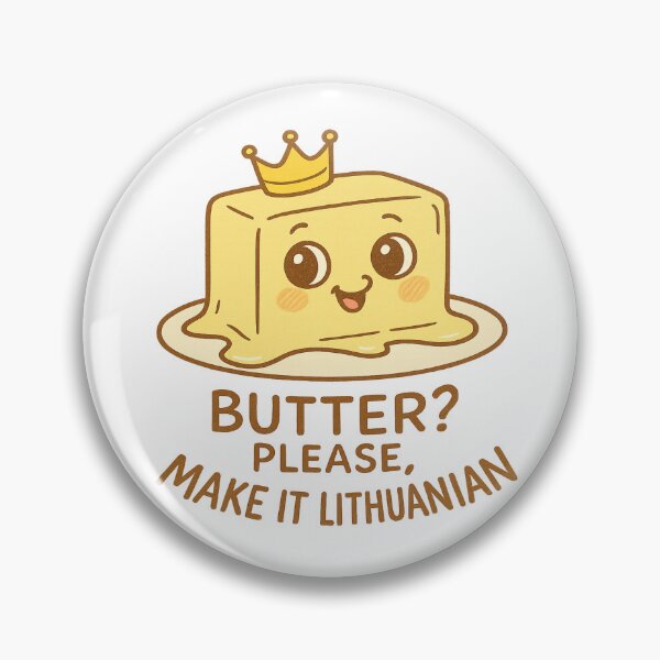 Item preview, Royal Butter – Lithuanian Food Reign designed and sold by Globalcitytees.