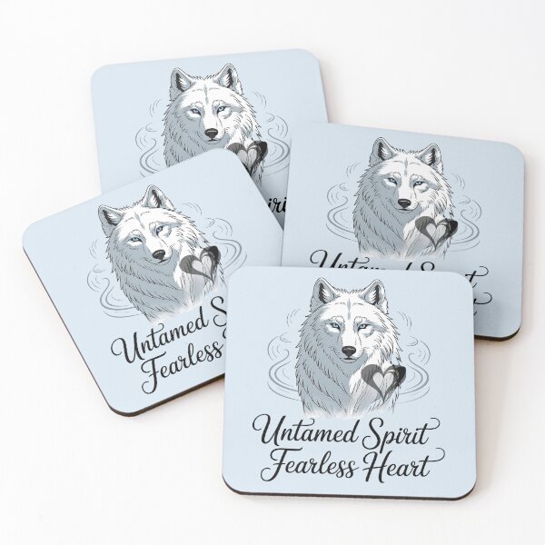 Item preview, Fearless Heart Peaceful Wolf  designed and sold by Bliss Find And Design.