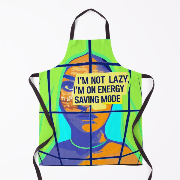 Item preview, Energy-Saving Mode: Confidential Relaxation Art designed and sold by ART ATTACK ZONE.