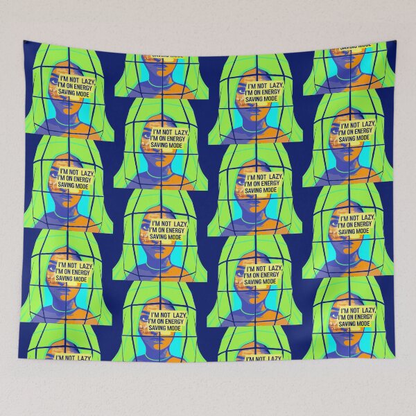 Item preview, Energy-Saving Mode: Confidential Relaxation Art designed and sold by ART ATTACK ZONE.