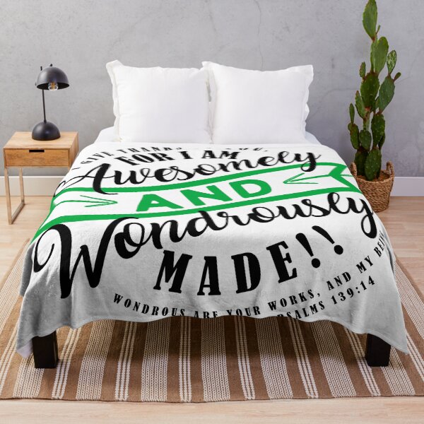 Item preview, Awesomely and Wondrously Made - Green designed and sold by Yah's way not mine.