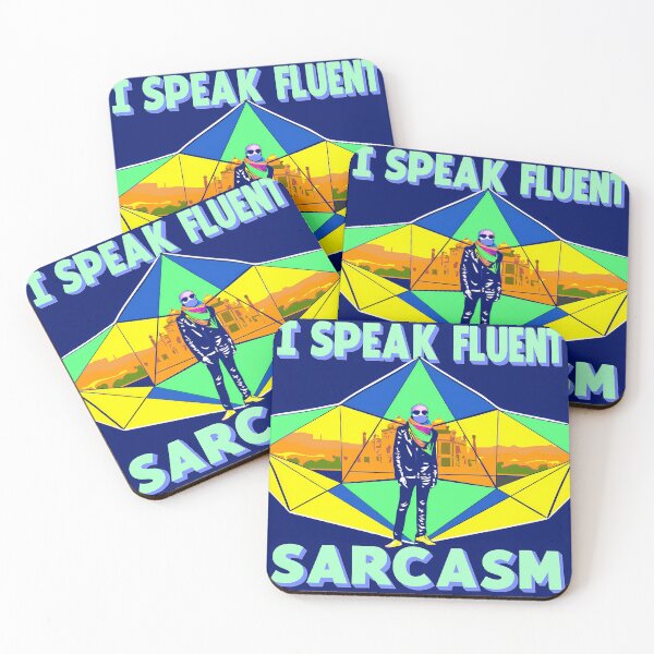 Item preview,  Fluent Sarcasm: Colorful Cultural Expression designed and sold by ART ATTACK ZONE.