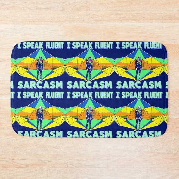Item preview,  Fluent Sarcasm: Colorful Cultural Expression designed and sold by ART ATTACK ZONE.