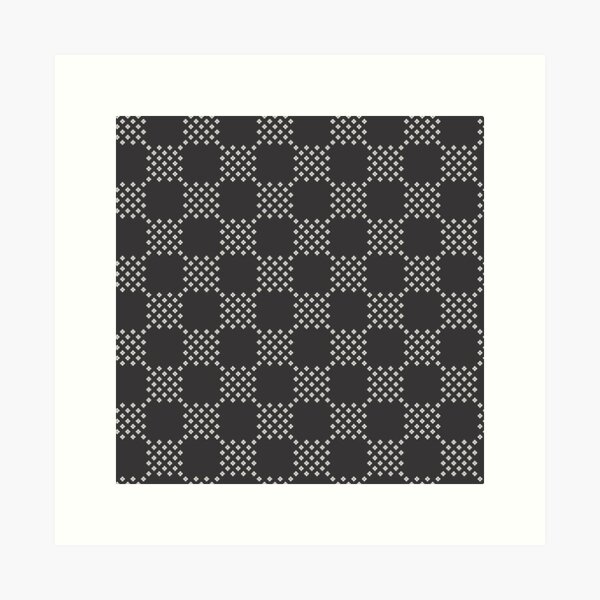 Item preview, square monochrome designed and sold by FunEyeDesign.