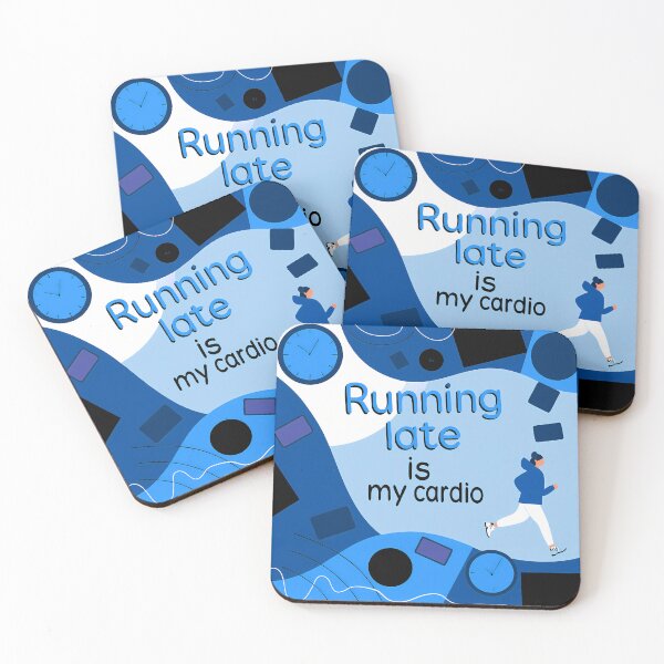 Item preview, Running Late: Vibrant Motion in Everyday Art designed and sold by ART ATTACK ZONE.
