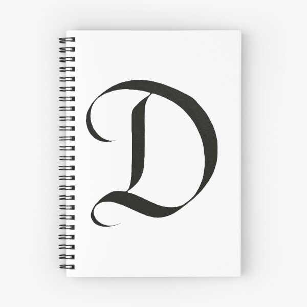 Item preview, Letter D- Initial D designed and sold by Lune & Bloom.