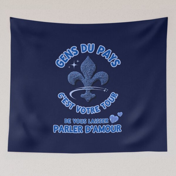 Item preview, Gens du pays blueberries designed and sold by FatBirdie.
