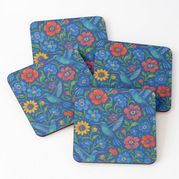 Item preview, Flowers and Hummingbirds designed and sold by RickE.