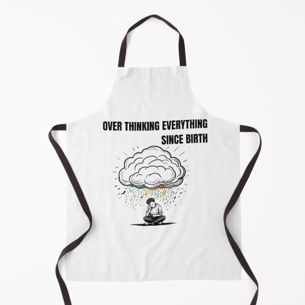 Item preview, OVER THINKING EVERYTHING SINCE BIRTH designed and sold by freshwear design.