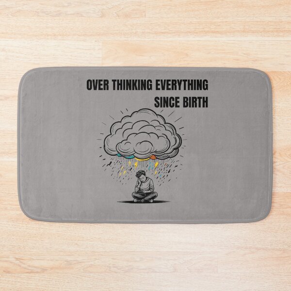 Item preview, OVER THINKING EVERYTHING SINCE BIRTH designed and sold by freshwear design.