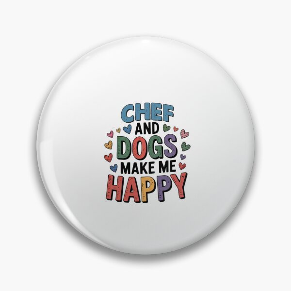 Item preview, Chef And Dogs Make Me Happy - Funny Chef Dogs Lover designed and sold by Oussinc.