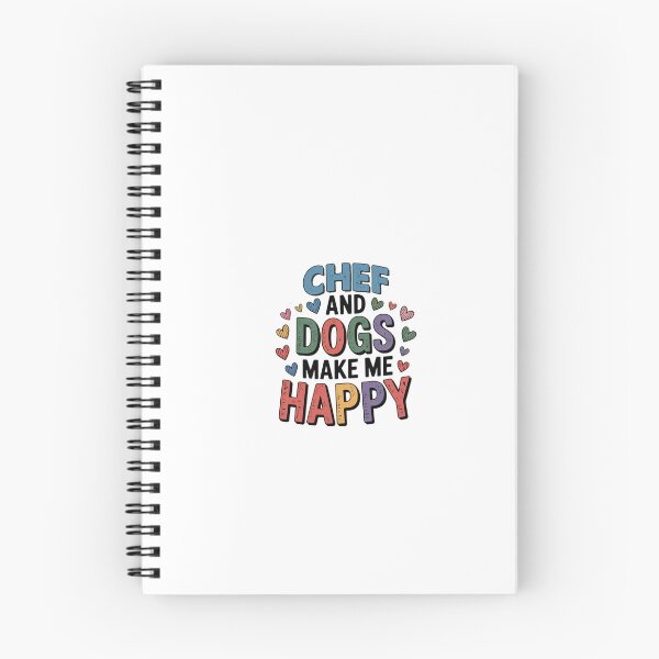 Item preview, Chef And Dogs Make Me Happy - Funny Chef Dogs Lover designed and sold by Oussinc.