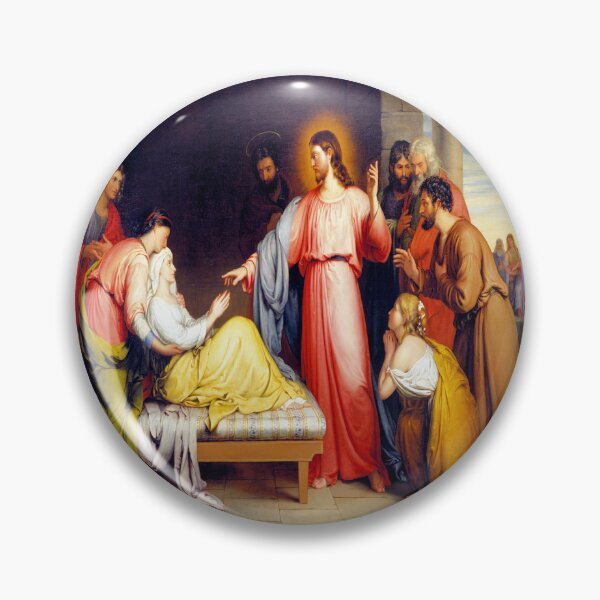 Item preview, Christ Healing the Mother In Law of Saint Peter designed and sold by LitanyLane.