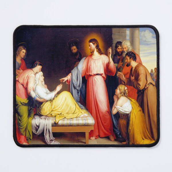 Item preview, Christ Healing the Mother In Law of Saint Peter designed and sold by LitanyLane.