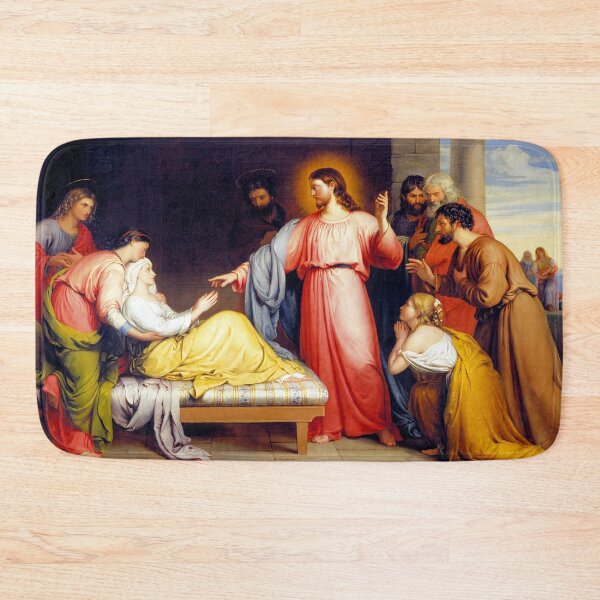 Item preview, Christ Healing the Mother In Law of Saint Peter designed and sold by LitanyLane.