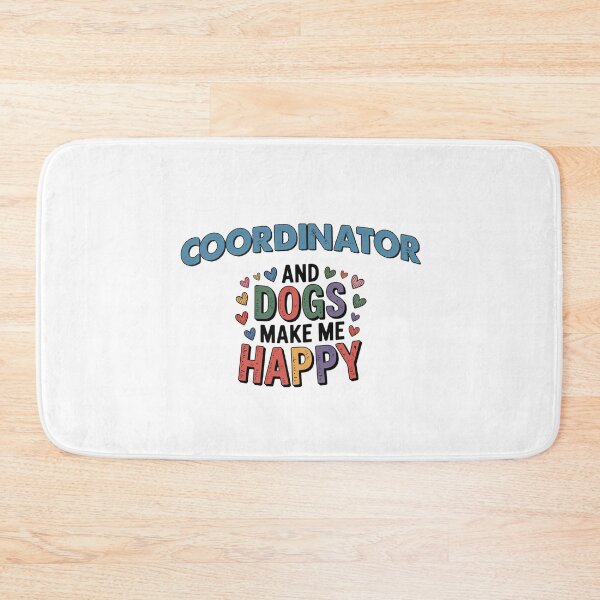Item preview, Coordinator And Dogs Make Me Happy - Funny Coordinator Dogs Lover designed and sold by Oussinc.