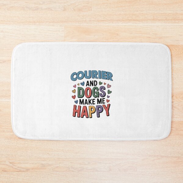 Item preview, Courier And Dogs Make Me Happy - Funny Courier Dogs Lover designed and sold by Oussinc.