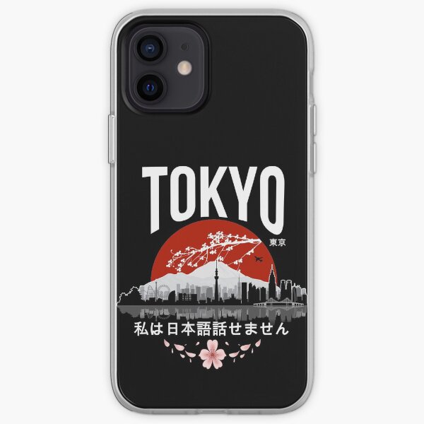 Tokyo - I don’t speak Japanese: White Version iPhone Soft Case