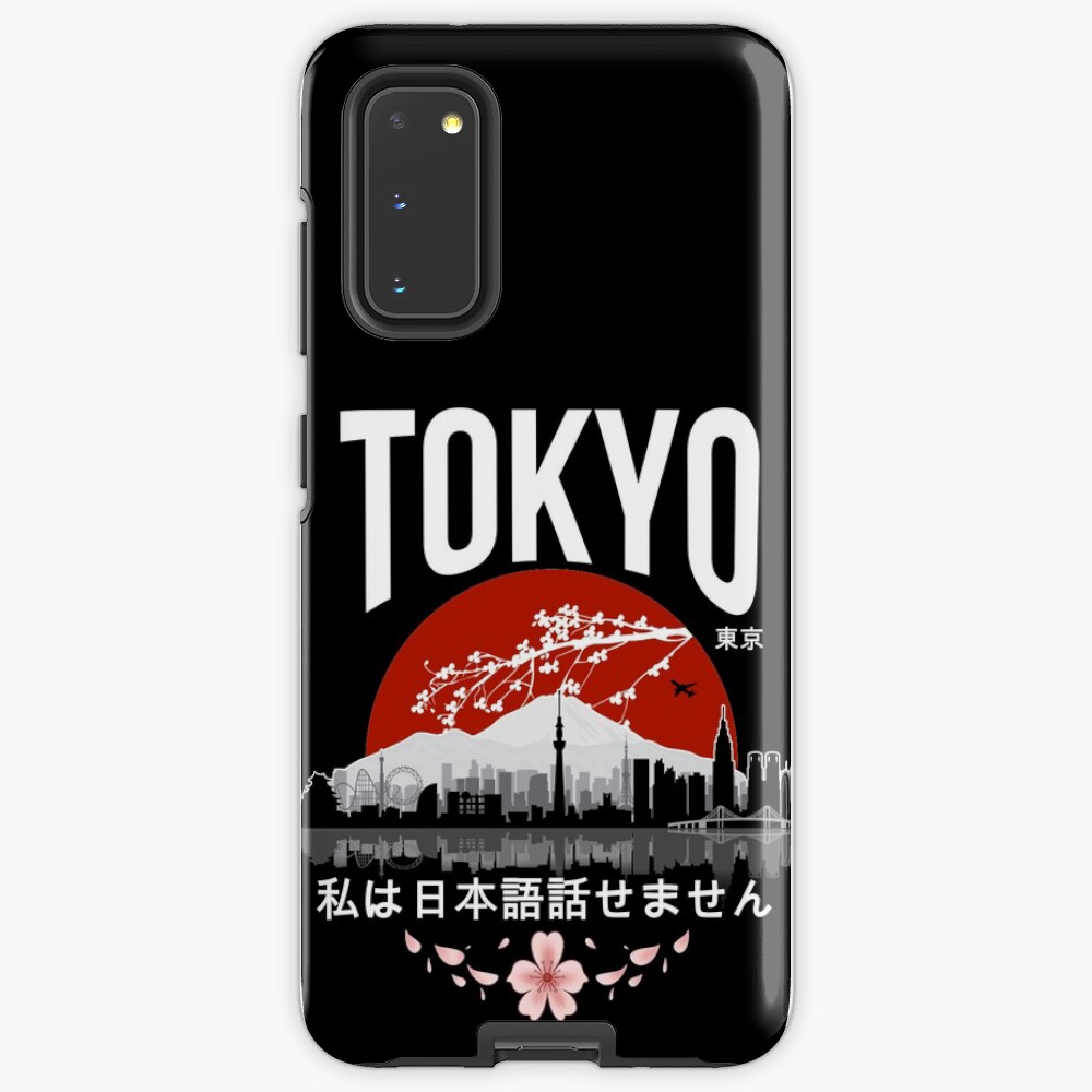 Tokyo - I don’t speak Japanese: White Version Case & Skin for Samsung Galaxy