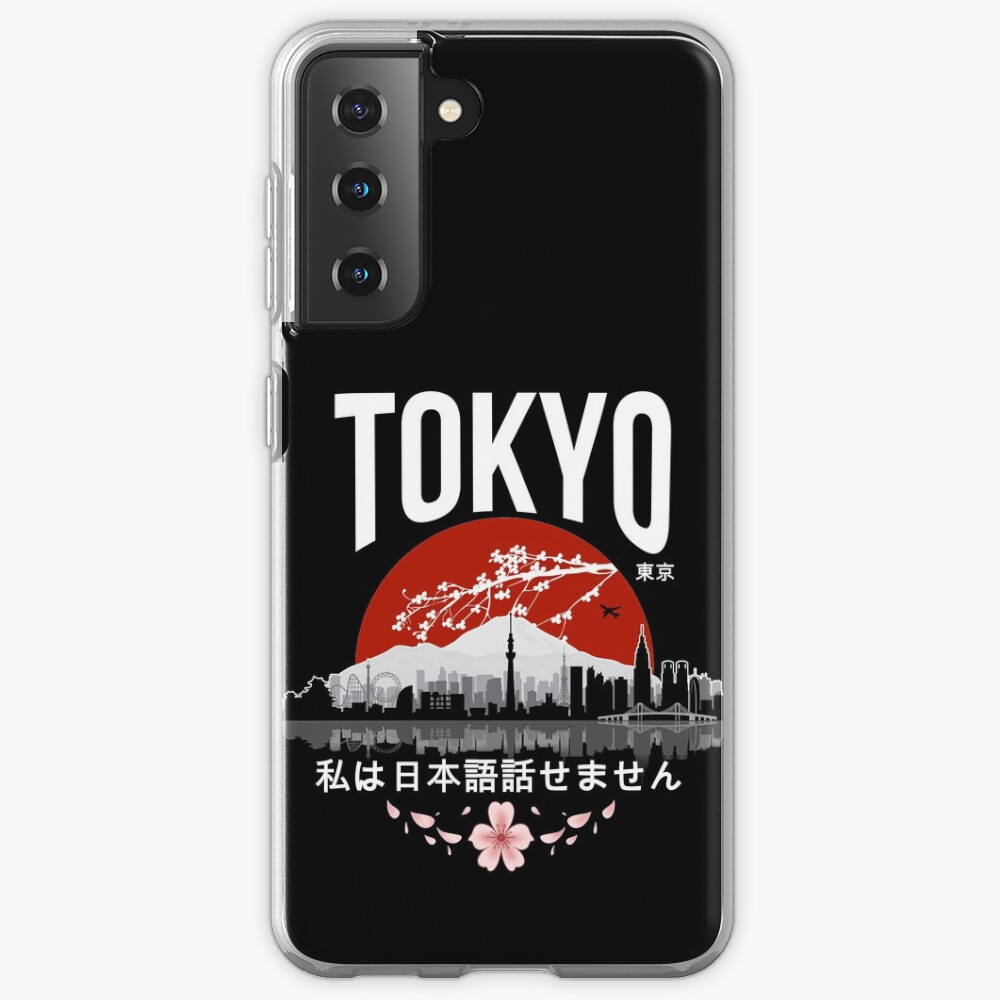 Tokyo - I don’t speak Japanese: White Version Case & Skin for Samsung Galaxy