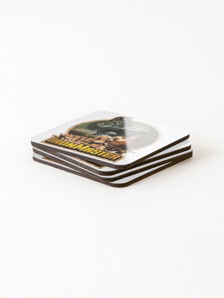 Thumbnail 4 of 5, Coasters (Set of 4), Ironmaster (1983) designed and sold by BLVDdesign.