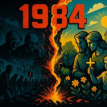 Aperçu de l'œuvre 1984 : Un continent déchiré – Espoir contre déclin de MRMAGICAL