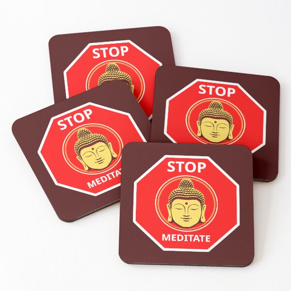 Item preview, STOP MEDITATE designed and sold by Share A Brain Wave.